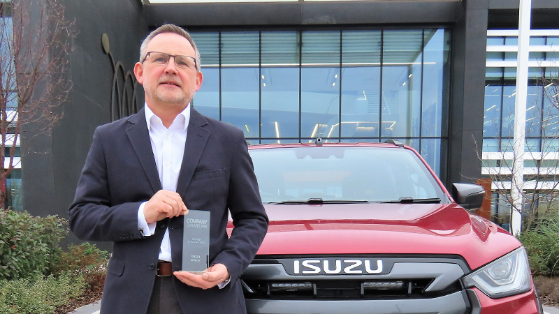 Alan Able, Brand Director, Isuzu UK - Company Car & Van award