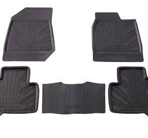 Rubber Floor Trays: Front & Rear (2017-2020)