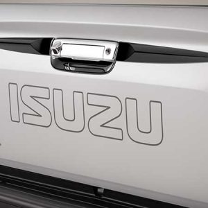 Gloss Black Rear Tailgate Trim (2017-2020)