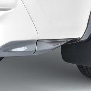 Rear Bumper Extension: Dark Grey (2021-)