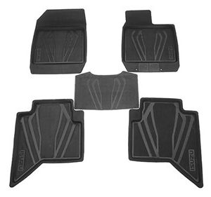 Rubber Floor Trays: Front & Rear (2021-)