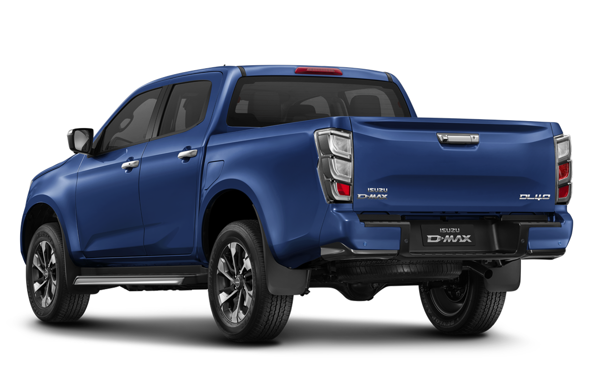 Isuzu D-Max DL40 Biarritz Blue rear