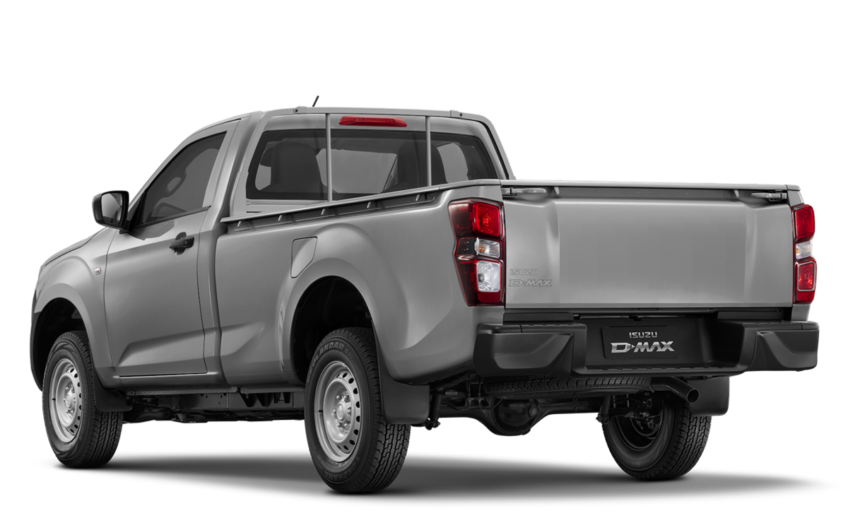 Isuzu D-Max Utility MERCURY SILVER rear