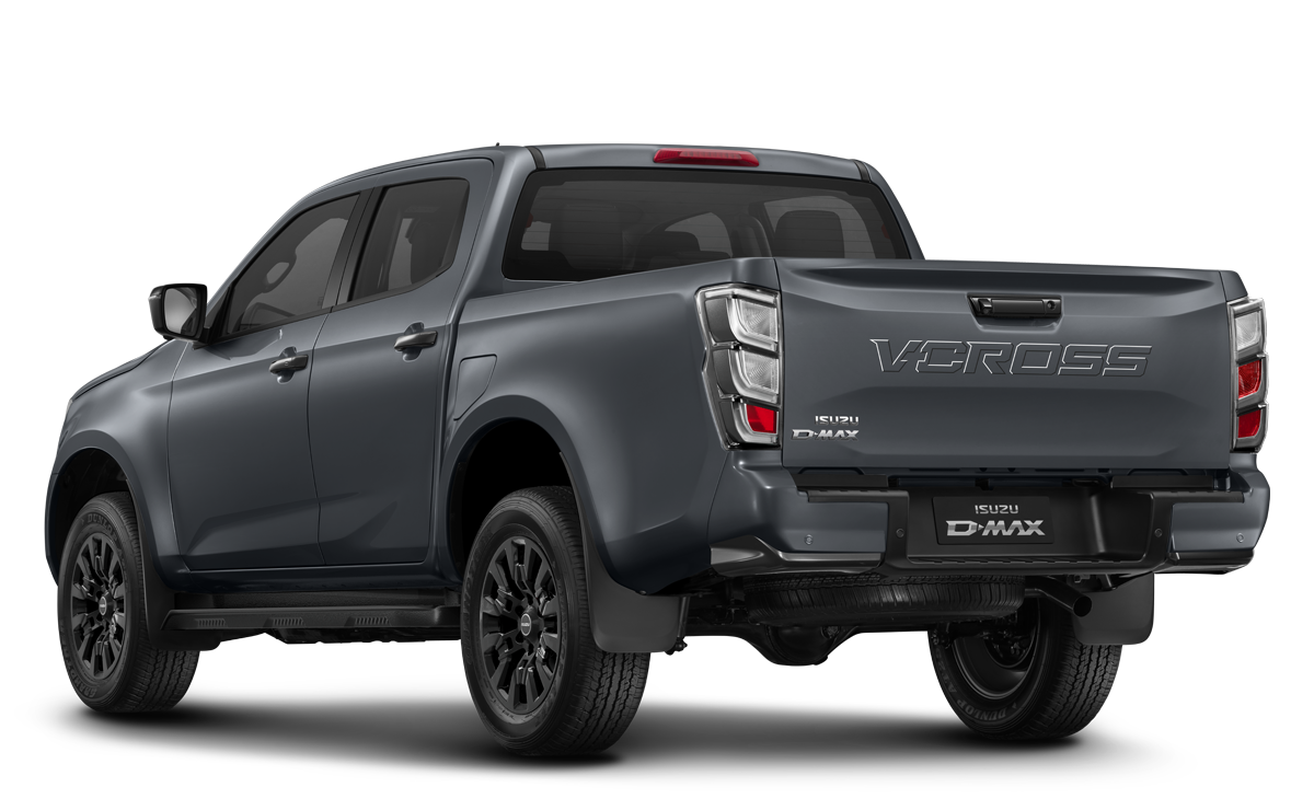 Isuzu D-Max V-Cross Obsidian Grey rear