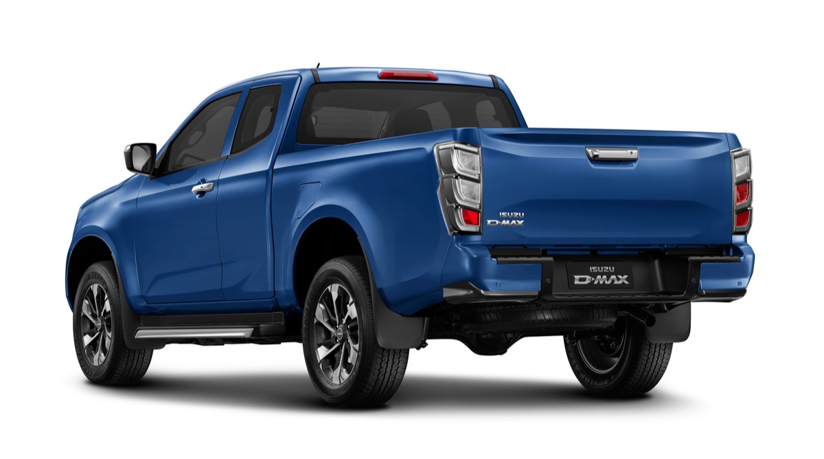 Isuzu D-Max DL40 Biarritz Blue rear