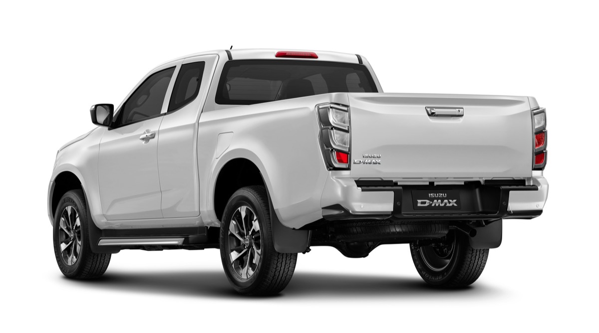 Isuzu D-Max DL40 Splash White rear