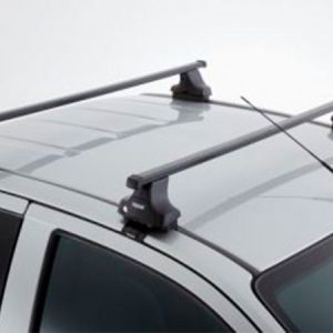 Black Cross Bars: vehicles without optional roof rails (2017-2020)