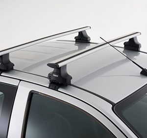 Alloy Cross Bars: vehicles without optional roof rails (2017-2020)