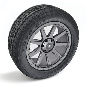 20" Hurricane Alloy Wheels - Grey (2021-)