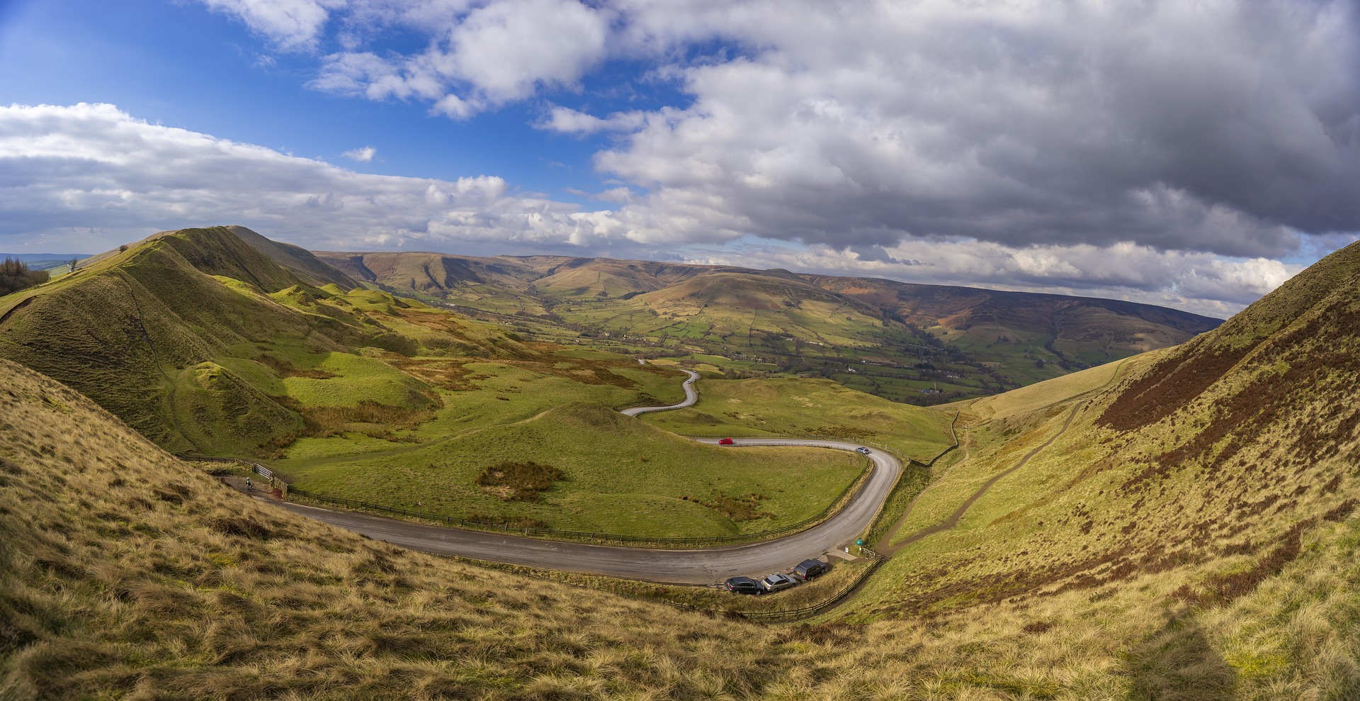 Roads around Peak District
