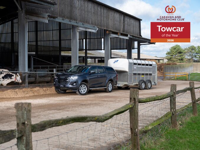 Award Winning Isuzu Towing Farming Trailer