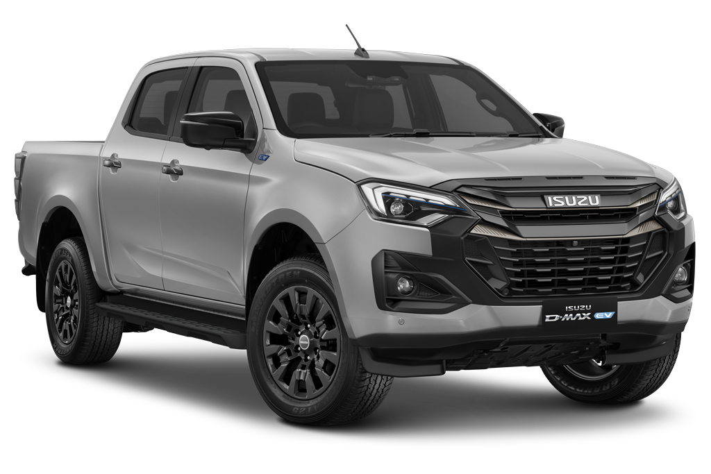 Isuzu D-Max <span class="text-lowercase">e</span>V-Cross Mercury Silver