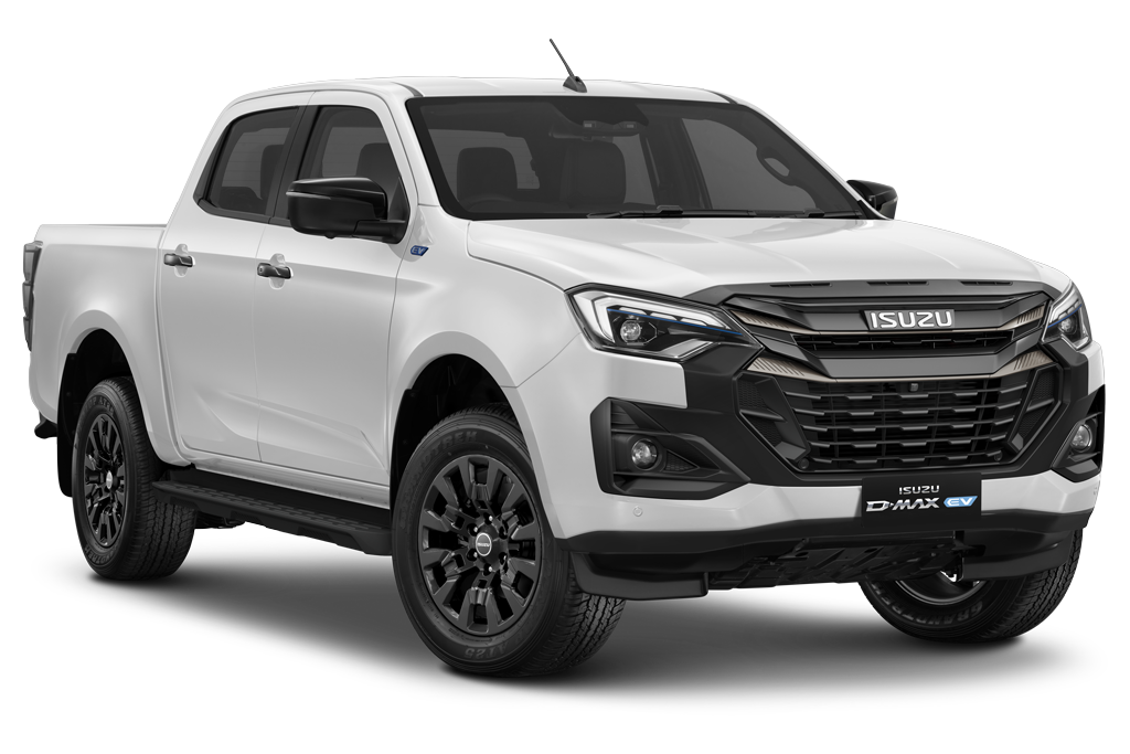 Isuzu D-Max <span class="text-lowercase">e</span>V-Cross Splash White
